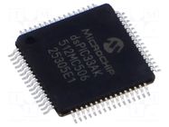 IC: dsPIC microcontroller; 512kB; 64kBSRAM; TQFP48; 3÷3.6VDC; 8MHz MICROCHIP TECHNOLOGY