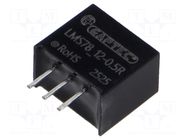 Converter: DC/DC; Uin: 8÷36VDC; Uout: -12/12VDC; Uout2: -12VDC; SIP3 GAPTEC Electronic