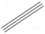 Drill bit; for metal; Ø: 2mm; L: 85mm; Working part len: 56mm RECA