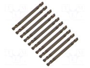 Drill bit; for metal; Ø: 3.1mm; L: 49mm; Working part len: 11mm RECA