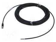 Cable: for sensors/automation; M8; PIN: 3; straight; 10m; plug; 4A MURRELEKTRONIK