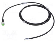 Cable: for sensors/automation; M12; PIN: 5; straight; 2m; plug; 4A MURRELEKTRONIK
