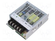Power supply: switching; for building in; 50W; 5VDC; 0÷10A; OUT: 1 BREVE TUFVASSONS
