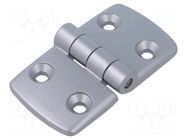 Hinge; Width: 45mm; aluminium; H: 45mm FATH