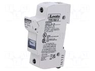 Fuse base; 10x38mm; for DIN rail mounting; 32A; Poles: 1; 1kVDC LOVATO ELECTRIC