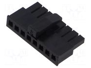 Connector: wire-wire; plug; female; PIN: 8; Micro MATE-N-LOK; 250V TE Connectivity