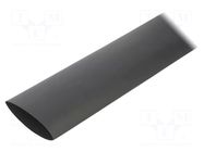 Heat shrink sleeve; 50.8mm; black HELLERMANNTYTON