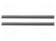 Blade; 2pcs; 110mm; edge plane GRAPHITE