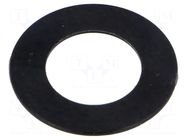 Bearing: thrust washer; Øout: 18mm; Øint: 10mm; iglidur® G; black IGUS