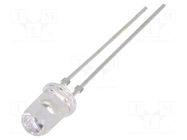 LED; red; 5mm; 30°; Front: convex; 2.1÷2.6VDC; No.of term: 2 OPTOSUPPLY