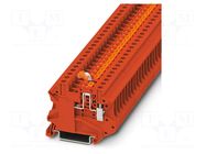 Splice terminal: rail; UT; 500V; screw terminal; PA; 0.14÷6mm2 PHOENIX CONTACT