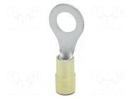 Tip: ring; M8; 6mm2; yellow; Type: insulated; Mat: PA; UL94V-2 PHOENIX CONTACT