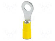 Tip: ring; M6; 6mm2; yellow; Type: insulated; Mat: PA; UL94V-2 PHOENIX CONTACT