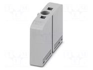Fixing element; L: 25.1mm; W: 8.6mm; H: 37mm; Body: grey PHOENIX CONTACT