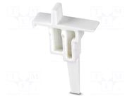 Locking element; PA; W: 8.2mm; H: 12mm; Body: white PHOENIX CONTACT