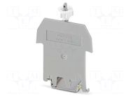 Cover profile carrier; L: 79.2mm; W: 2mm; H: 55.5mm; Body: grey PHOENIX CONTACT