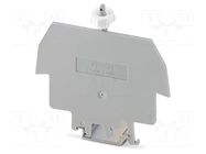Cover profile carrier; L: 89mm; W: 2mm; H: 91mm; Body: grey PHOENIX CONTACT