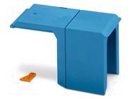 Cover; L: 46.7mm; W: 28.8mm; H: 85.6mm; Body: blue PHOENIX CONTACT