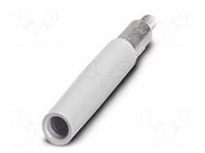 Test socket; screw terminal; PA; ways: 1; W: 6mm; H: 6mm; Body: white PHOENIX CONTACT