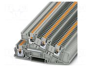Splice terminal: rail; PA; L: 48.6mm; terminals: 4; W: 5.2mm; H: 101mm PHOENIX CONTACT