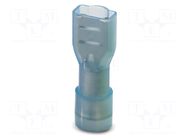 Tip: flat; Type: insulated; Body: blue; Mat: PA; UL94V-2; -20÷105°C PHOENIX CONTACT