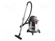 Vacuum cleaner; battery; for wet work,for dry running; 180W GRAPHITE