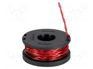 Trimmer line; 1.6mm; L: 3m; grass trimmer GRAPHITE