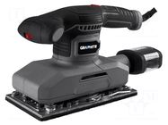 Finishing sander; electric; 380W; 230VAC; 115x230mm; Mounting: bur GRAPHITE