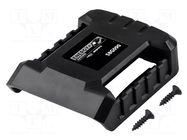 Holder; rechargeable battery GRAPHITE