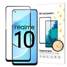 Wozinsky Full Glue Tempered Glass Tempered Glass For Realme 10 9H Full Screen Cover With Black Frame, Wozinsky