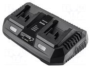 Charger: for rechargeable batteries; Li-Ion; 18V; Usup: 230VAC GRAPHITE