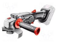 Angle grinder; battery; 10000rpm; 125mm; 18VDC; Energy+; M14 GRAPHITE