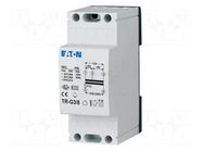 Transformer: bell; 8VA; 230VAC; 4V; 8V; 12V; Leads: terminal block EATON ELECTRIC