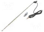 Antenna; automotive,telescopic; 1.24m; AM,FM; universal; 1.5m MTA