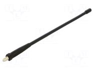 Antenna mast; car top,automotive,external; 220mm; M6; AM,DAB,FM MTA