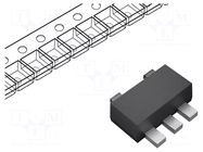 IC: voltage regulator; LDO,linear,fixed; 3V; 0.1A; TSOP5; SMD; Ch: 1 ONSEMI