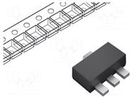 IC: voltage regulator; LDO,linear,fixed; 5V; 0.25A; SOT89-3; SMD MICROCHIP TECHNOLOGY