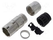 Enclosure for connectors: M17; M17; for cable; bayonet,har-lock HARTING