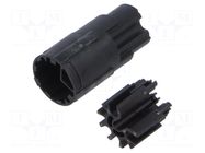 Connector: M17; male; contact insert; M17; PIN: 8; crimped HARTING