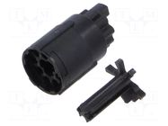Connector: M17; male; contact insert; M17; PIN: 12; crimped HARTING