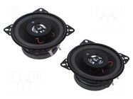 Car loudspeakers; two-way; 100mm; 75W; 900÷16000Hz; 4Ω; 88dB; 2pcs. MTA