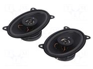 Car loudspeakers; two-way; 90x150mm; 50W; 60÷20000Hz; 4Ω; 91dB MTA