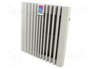 Fan: AC; fan tray; 115VAC; 125m3/h; 54dBA; IP54; 204x204x105mm RITTAL