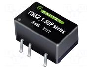Converter: DC/DC; 1W; Uin: 9.6÷14.4VDC; Uout: 15VDC; Iout: 67mA; SMT8 GAPTEC Electronic