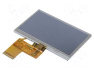 Display: TFT; 4.3"; 480x272; Illumin: LED; Dim: 105.4x67.15x4mm POWERTIP