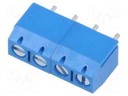 Connector: PCB terminal block; terminal; angled 90°; on PCBs XINYA