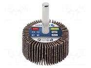 Grinding pin; Granularity: 150; Holder: plunger; 6mm; flap HÖGERT TECHNIK