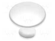 Knob; Ø: 29mm; H: 25mm; zamak; UDINE; Plating: varnish; furniture GTV Poland