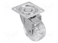 Furniture wheel; Ø: 50mm GTV Poland