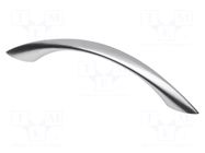 Holder; ZnAL; aluminium; H: 22mm; L: 121mm; W: 10.5mm; handle GTV Poland